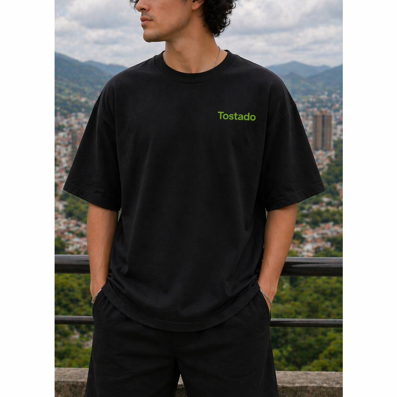 Camiseta roberto (Tostado)